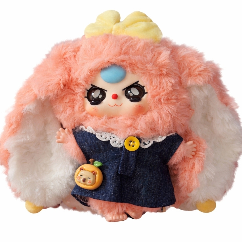 Baby Three Rabbit Macaron Cute‎ Bunny Plush V2- NEW